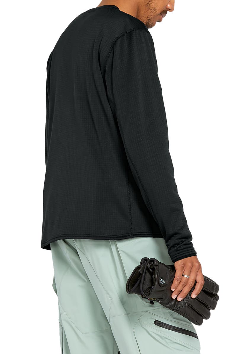 Volcom Gridlock Fleece Long Sleeve T-Shirt, Alternate, color,