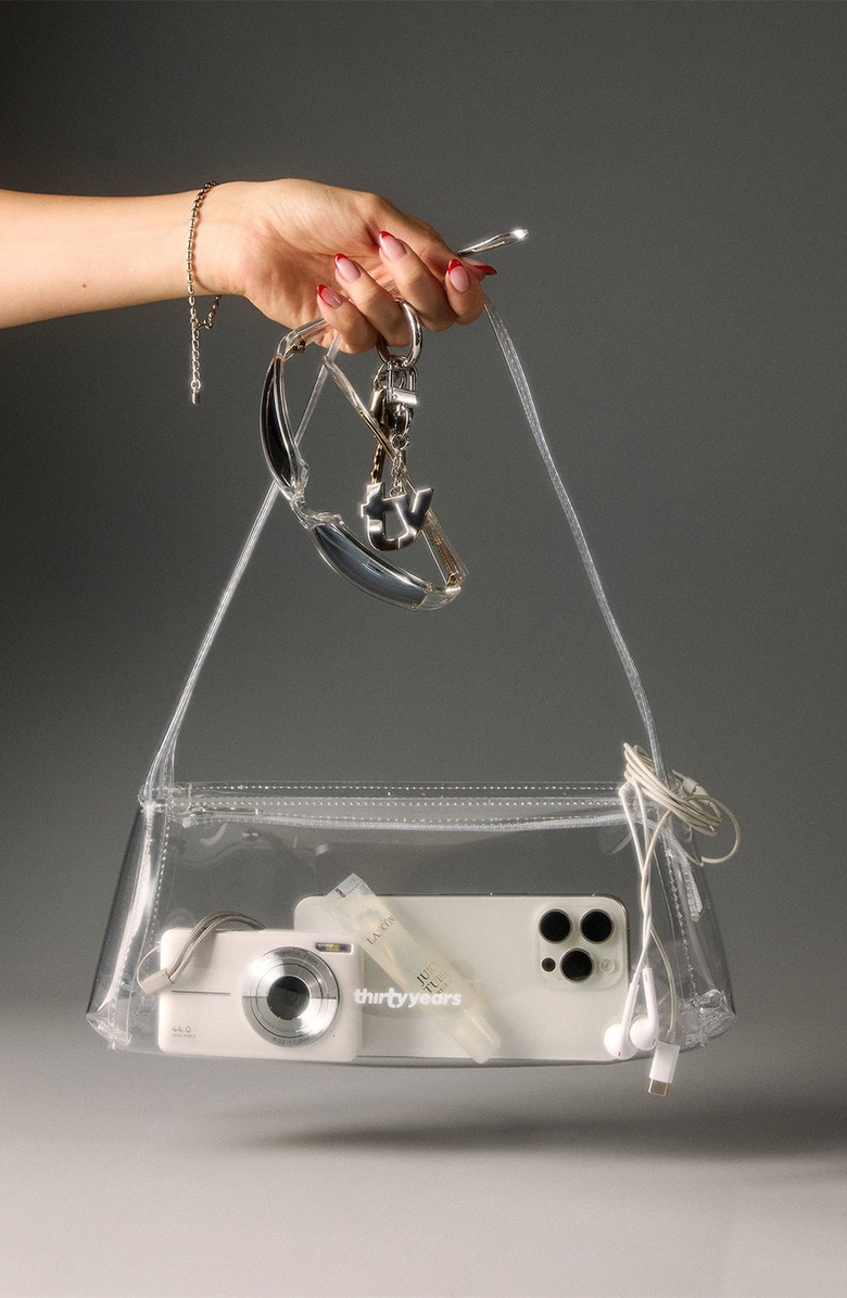 Thirty Years Jelly Clear Bag, Alternate, color, Clear