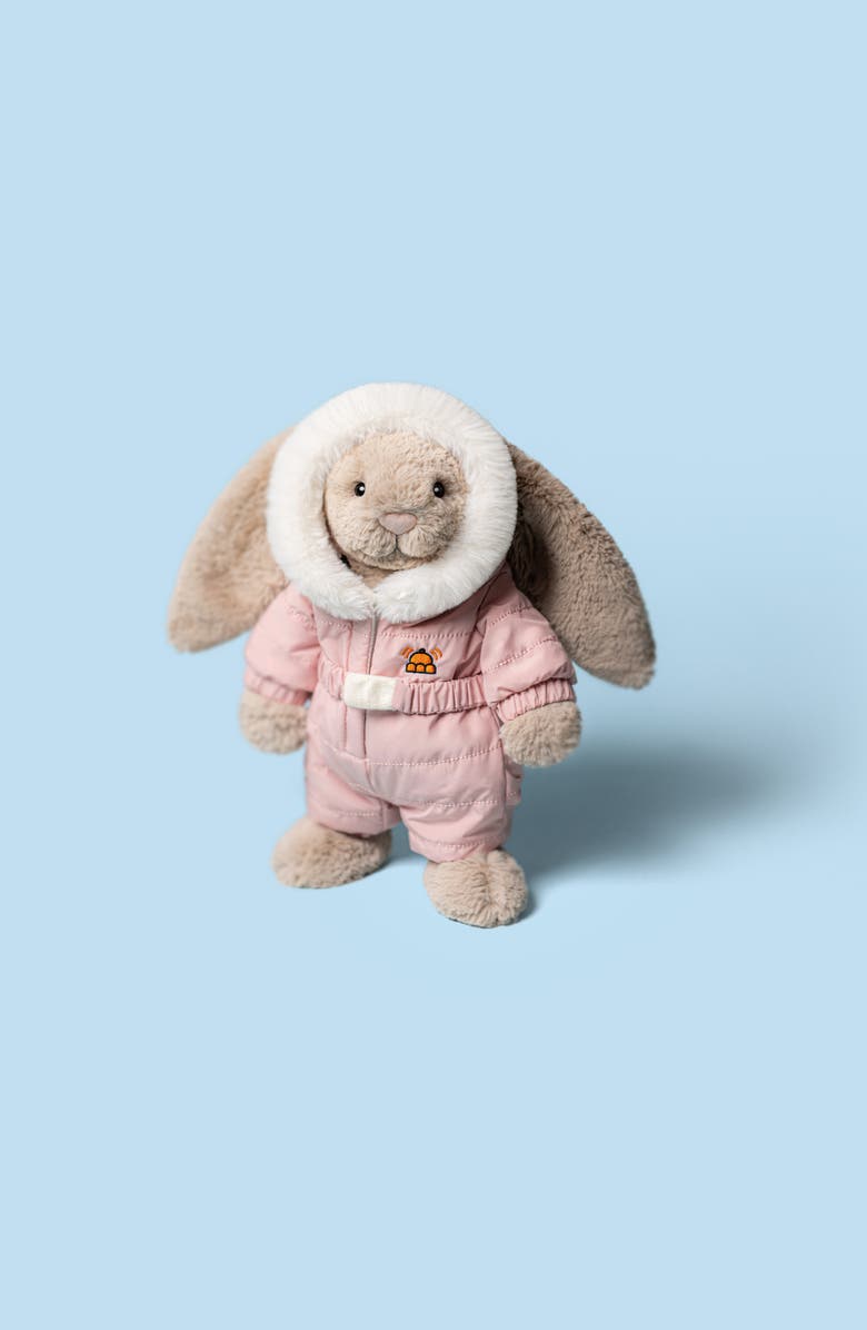 Jellycat Bashful Bunny Stuffed Animal in Ski Suit | Nordstrom