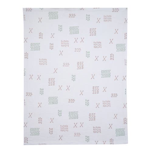 Bedtime Originals Farmyard Friends Soft White Fleece Baby Blanket In White