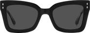 Isabel Marant 52mm Flared Rectangular Sunglasses