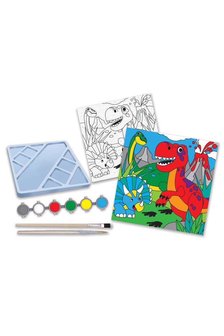 Dinosaur World - Paint by Number Kids, Alternate, color, Multicolor