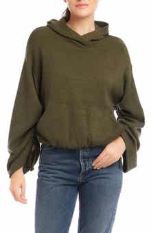 Makenna Ruched Sleeve Hoodie