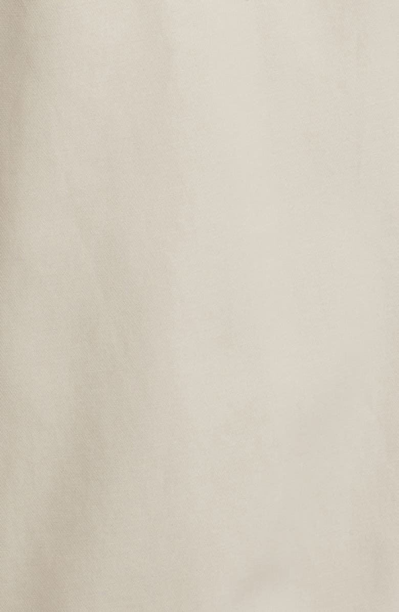 Via Spiga Water Resistant Cotton Blend Trench Coat, Alternate, color, Tone Cream