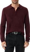 John Varvatos Macra Cashmere & Cotton Polo