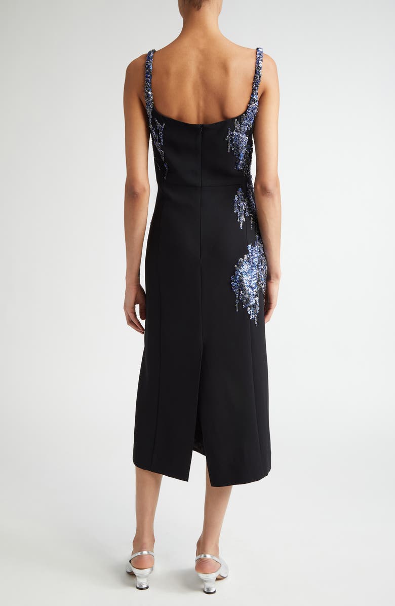 Dries Van Noten Sequin Embroidered Skirt, Alternate, color, Black