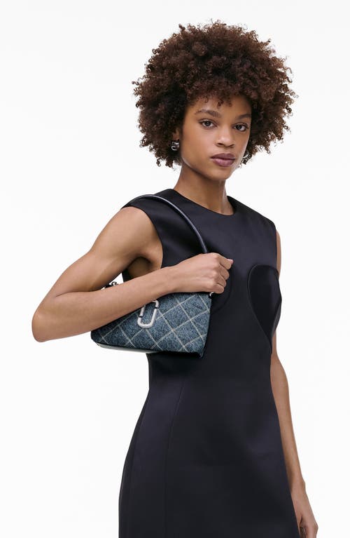 Marc Jacobs Borsa A Spalla The Quilted Denim Snapshot Convertible