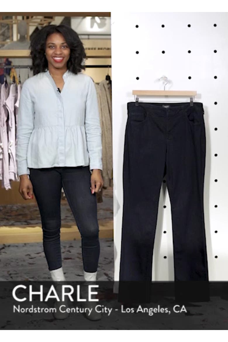 Marilyn High Rise Straight Leg Jeans video