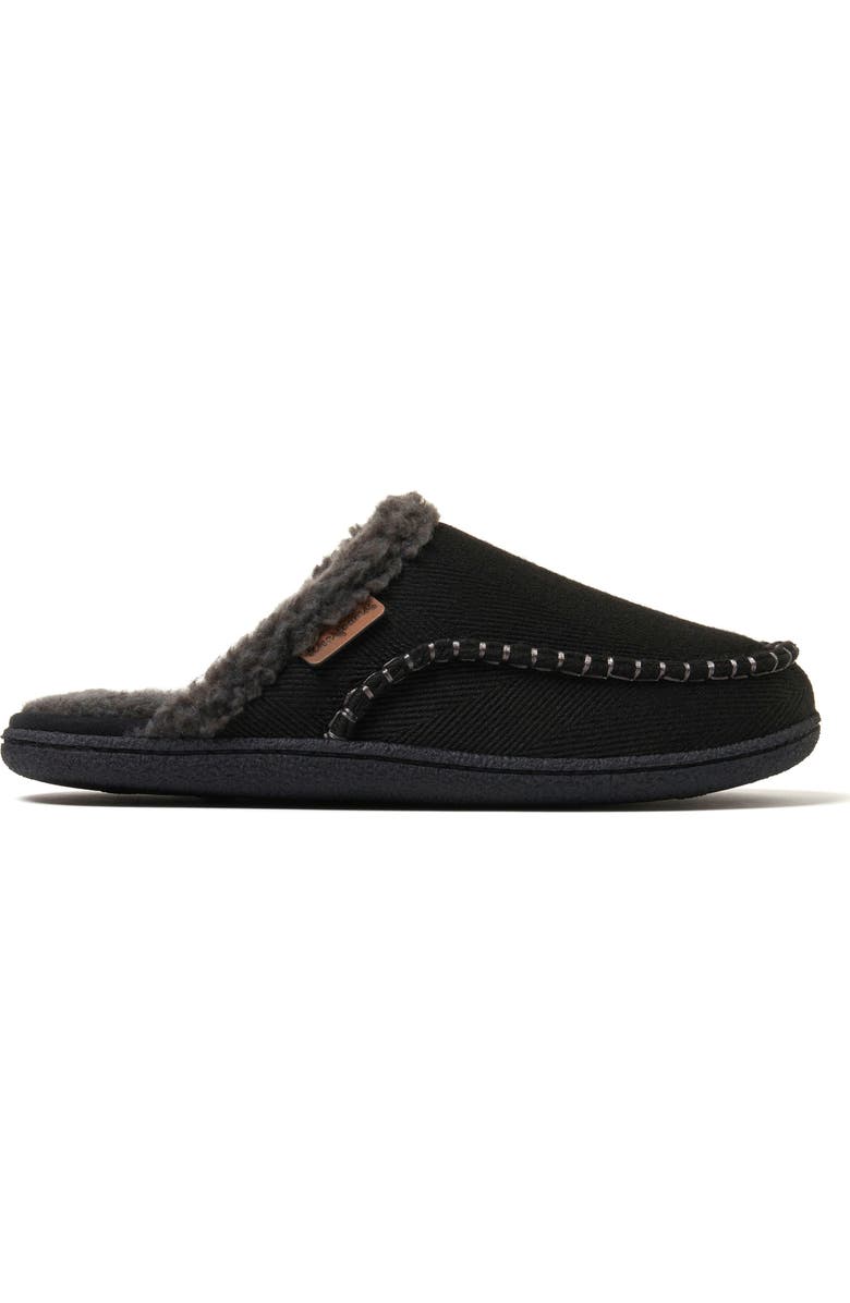 DEARFOAMS Matthew Faux Shearling Scuff Slipper, Alternate, color,