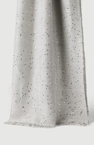 Brunello Cucinelli Cashmere and silk Diamond yarn scarf