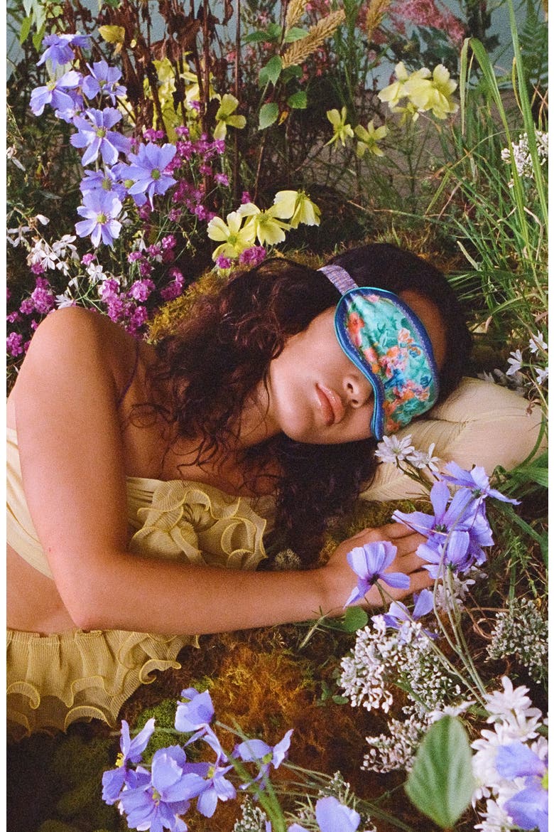 Pure Silk Zodiac Sleep Mask, Alternate, color, TAURUS