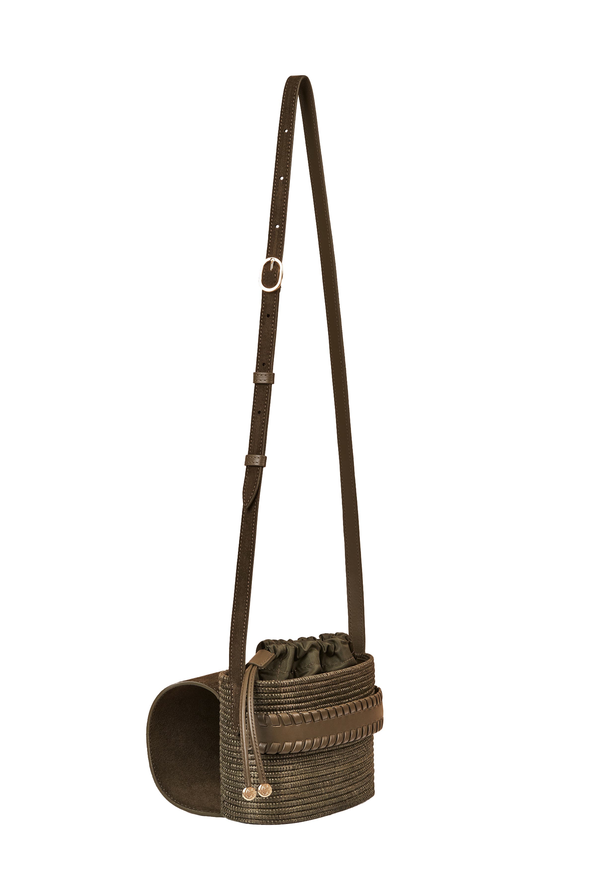 Cesta Collective Leather Flap Crossbody Basket Bag, Alternate, color, 