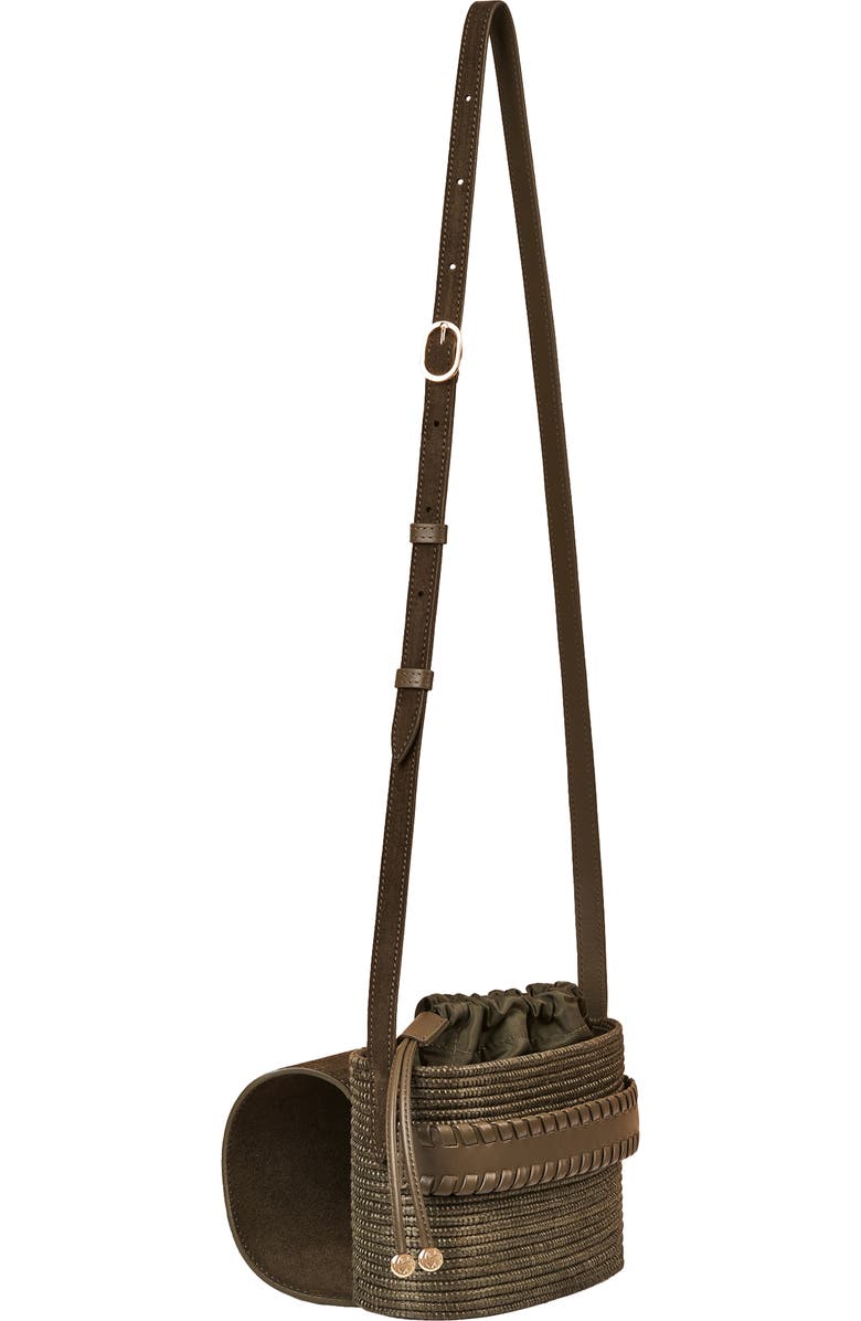 Cesta Collective Leather Flap Crossbody Basket Bag, Alternate, color,