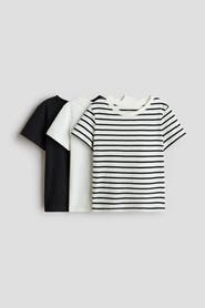 H&M 3-pack cotton t-shirts