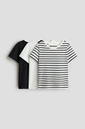 H&M 3-pack cotton t-shirts