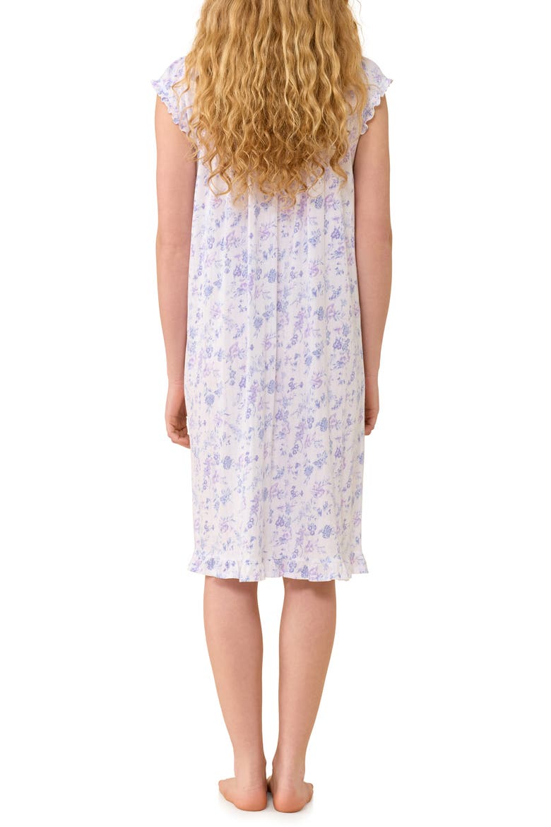 Waltz Cotton Nightgown, Alternate, color, LAVENDER PRINT