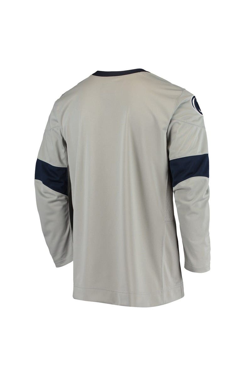 Nike Men's Nike Gray Penn State Nittany Lions Replica Hockey Jersey, Alternate, color,