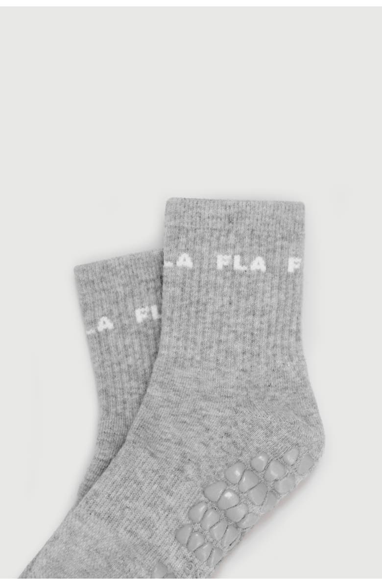 Fraise The Sport Set Grip Socks, Alternate, color, Steel/Varsity/Crimson