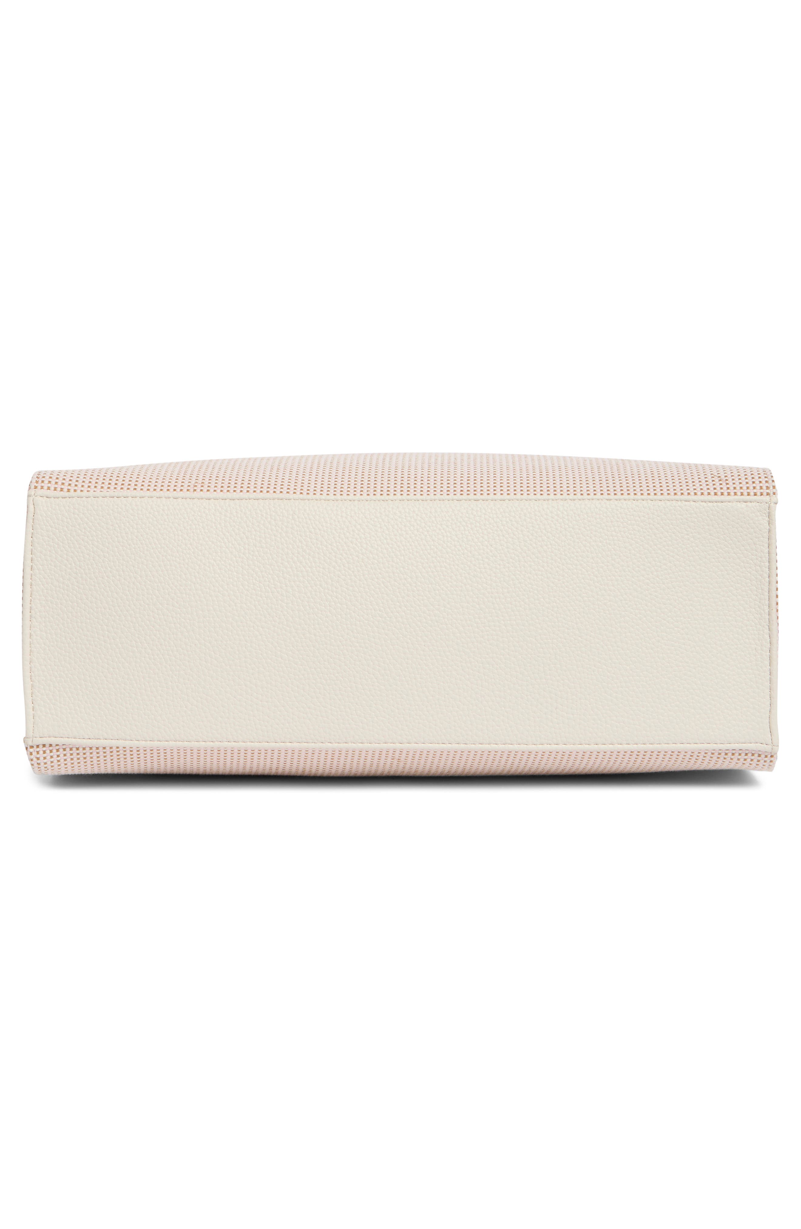 T Tahari Delano Tote Bag, Alternate, color, Eggshell