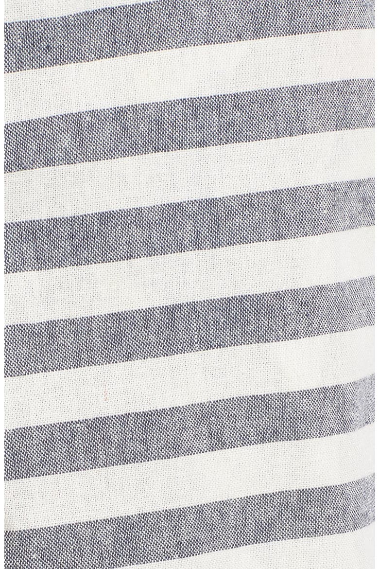 Stripe Linen & Cotton Shorts, Alternate, color, STRIPE LINEN COTTON