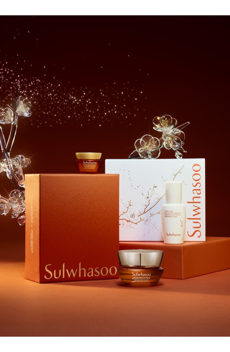 Sulwhasoo Concentrated Ginseng Rejuvenating Eye Cream Set $158 Value, Alternate, color,