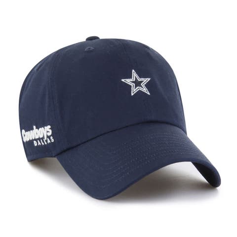 Men's '47 Navy Dallas Cowboys Foundational Clean Up Adjustable Hat
