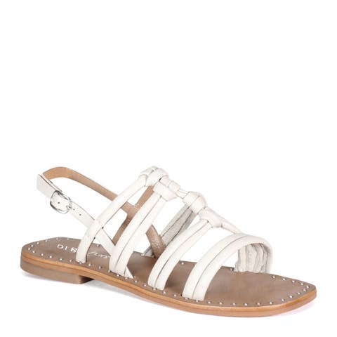 MOS SAIC Knotted Tube Leather Sandal