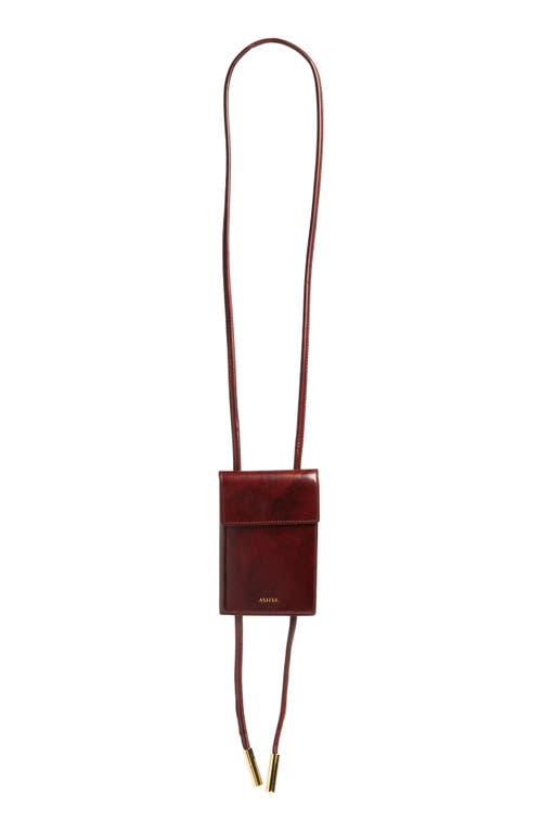 Ashya Bolo Leather Passport Pouch