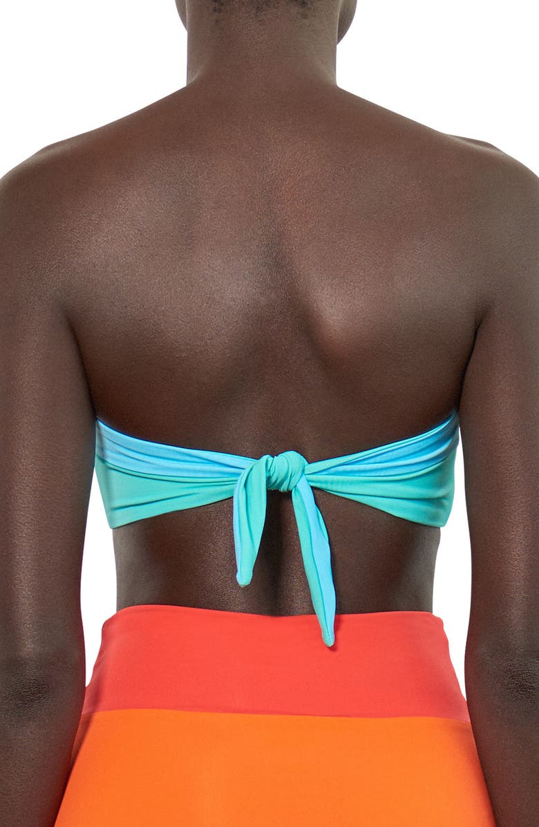 Mara Hoffman Abigail Bandeau Bikini Top, Alternate, color, 
