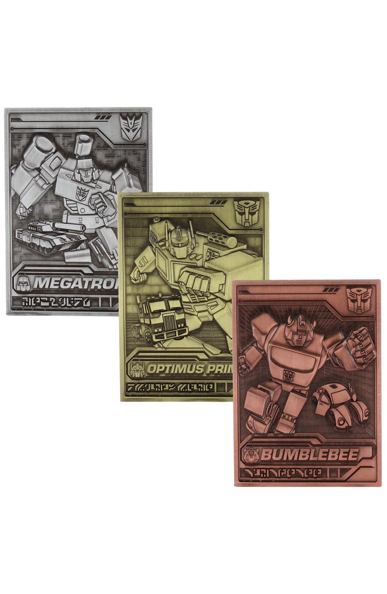 Exquisite Gaming Digiplate Starter Pack Transformers Generation 1 3, Alternate, color, Multicolored