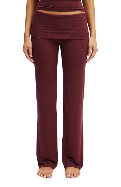 Women's Airy Soft Roll Waist Pant