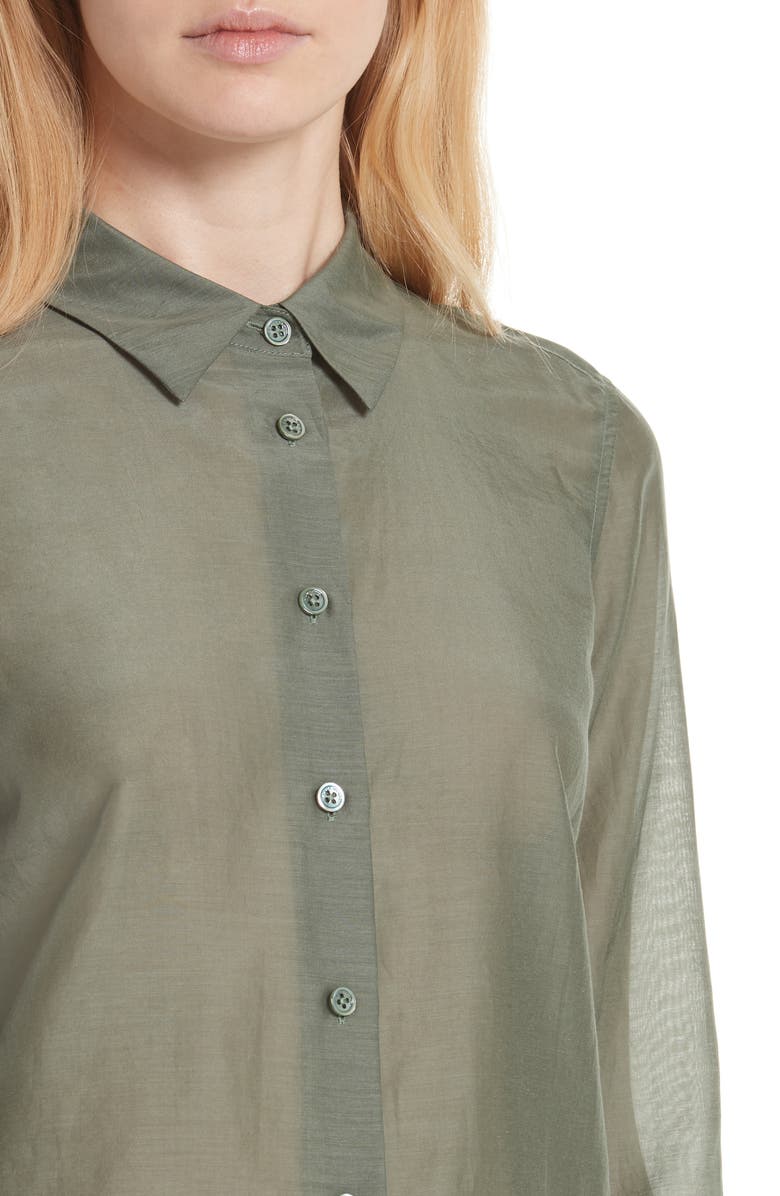 Equipment Essential Cotton & Silk Shirt, Alternate, color, 