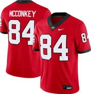 Nike Men's Nike Ladd McConkey Red Georgia Bulldogs Player Game Jersey