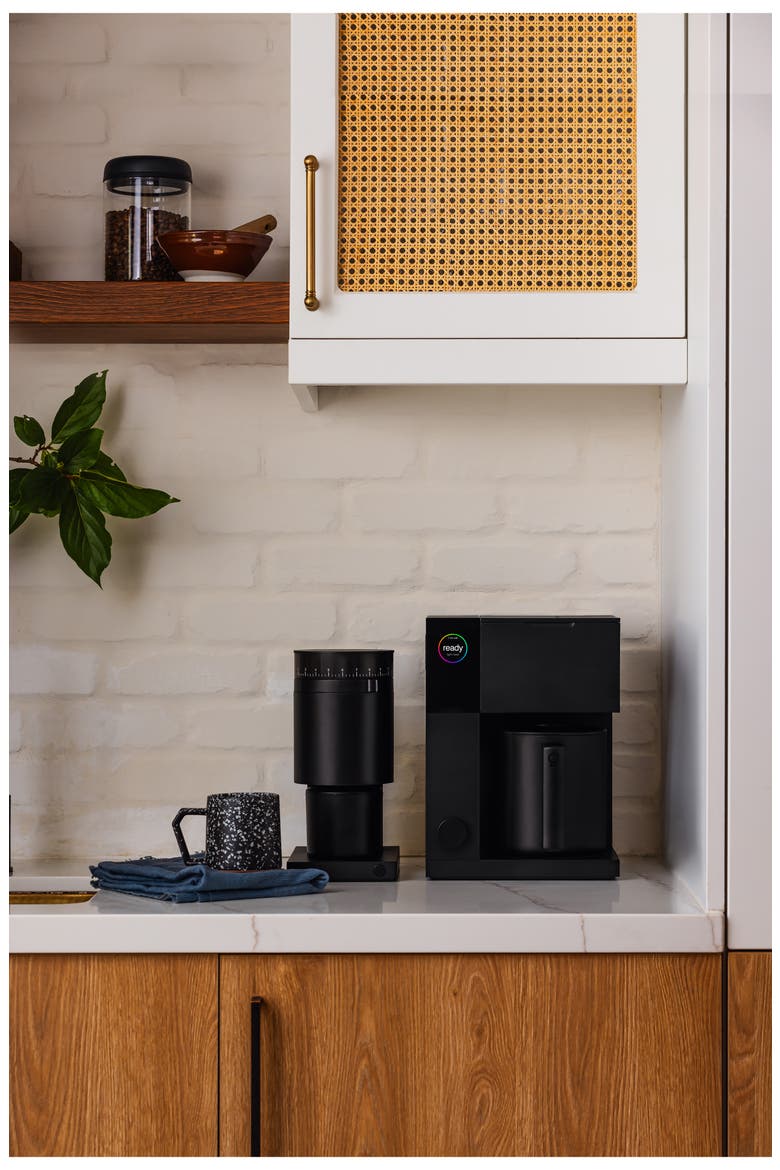 Aiden Precision Coffee Maker, Alternate, color, MATTE BLACK