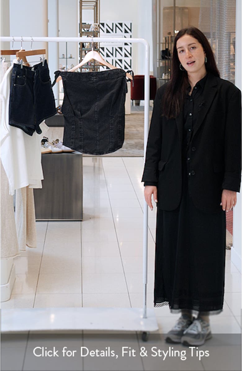 Louie Denim Off the Shoulder Top, sales video thumbnail