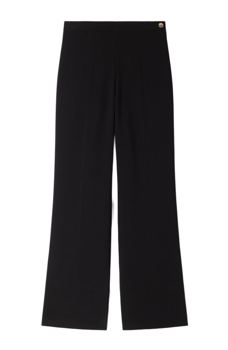 SANDRO Straight-leg buttoned trouser, Alternate, color, Black