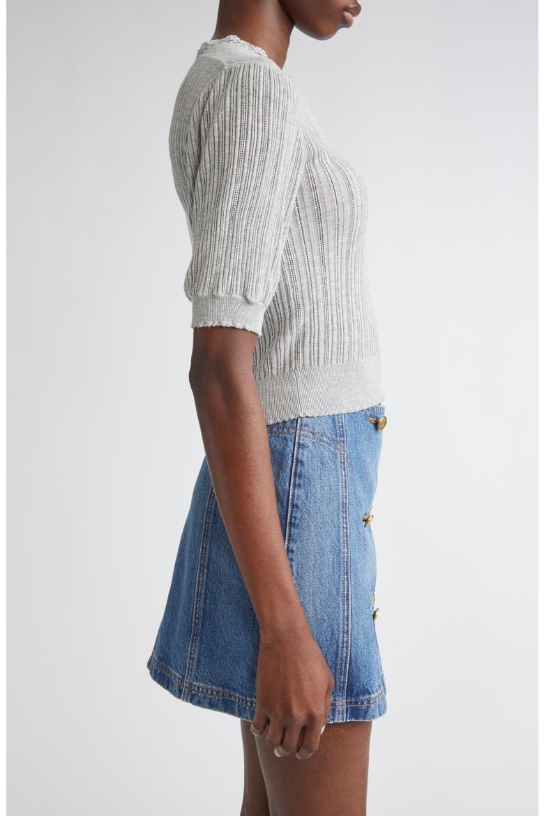 Gemma Rib Top, Alternate, color, SLATE
