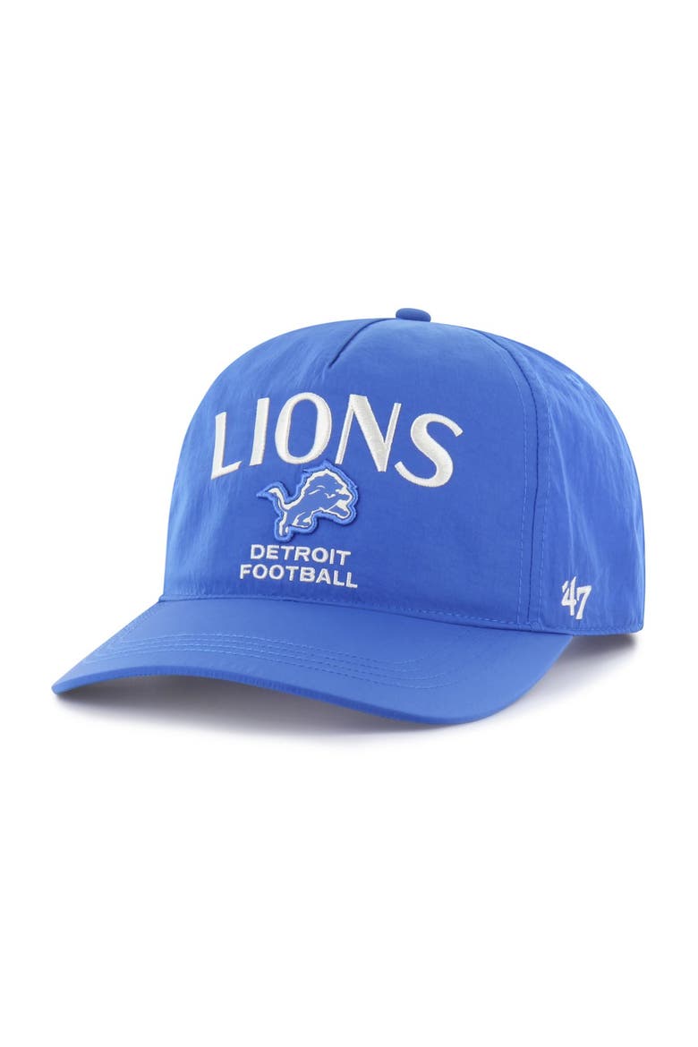 Men's '47 Blue Detroit Lions Modernia Hitch Adjustable Hat, Main, color, Blue