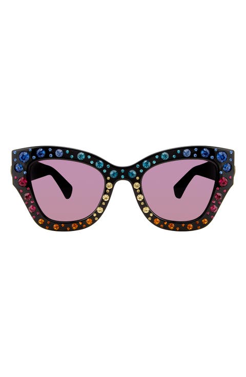 51mm Cat Eye Sunglasses