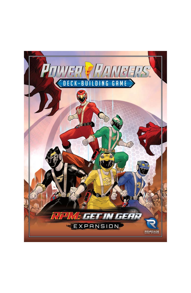 Renegade Games Studio Power Rangers Deckbuilding Game, Expansion Ages 14+, Alternate, color, Multicolored