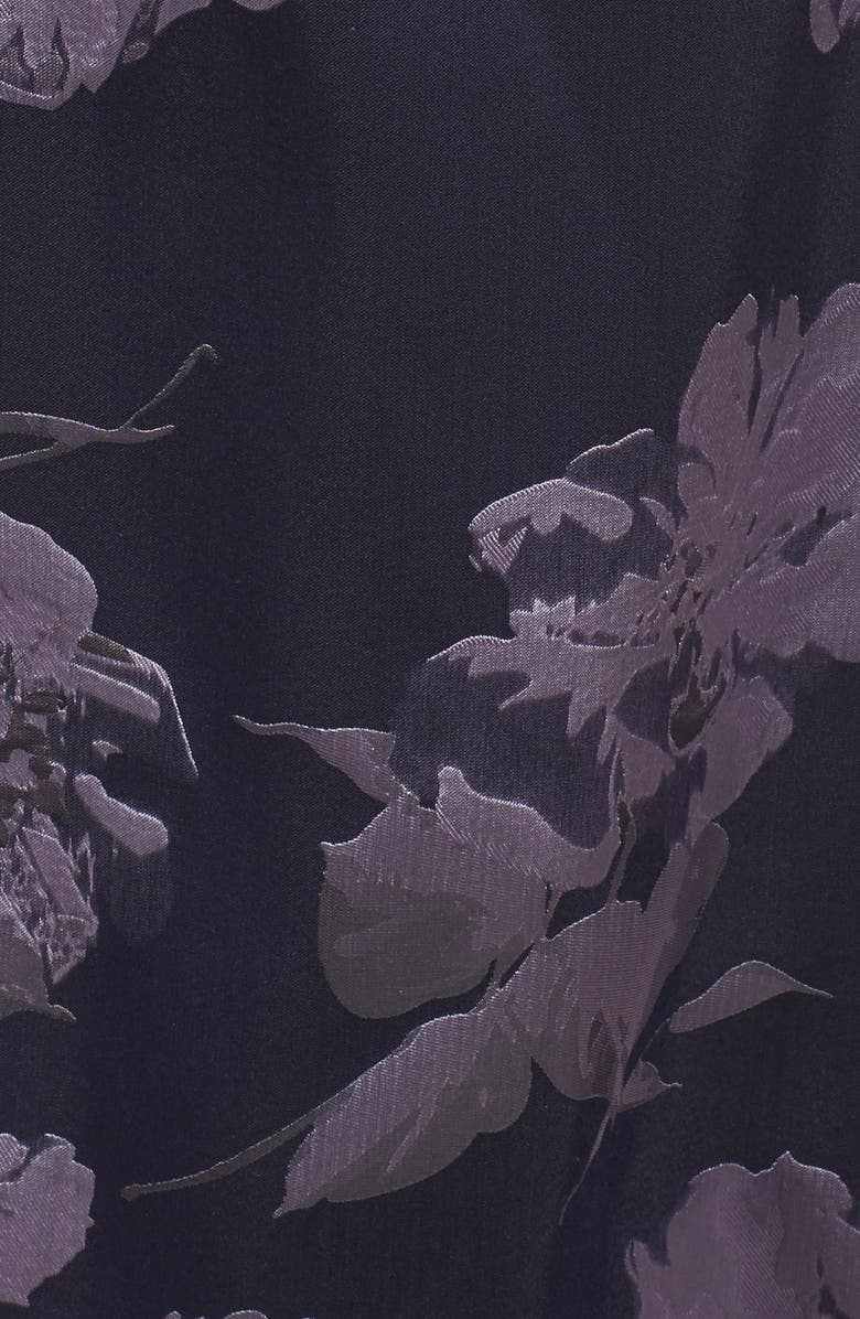 Xscape Evenings Xscape Off the Shoulder Brocade High/Low Dress, Alternate, color, 