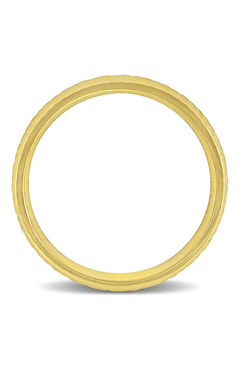 Julianna B. 5mm Geometric Pattern Wedding Band 14k, Alternate, color, 