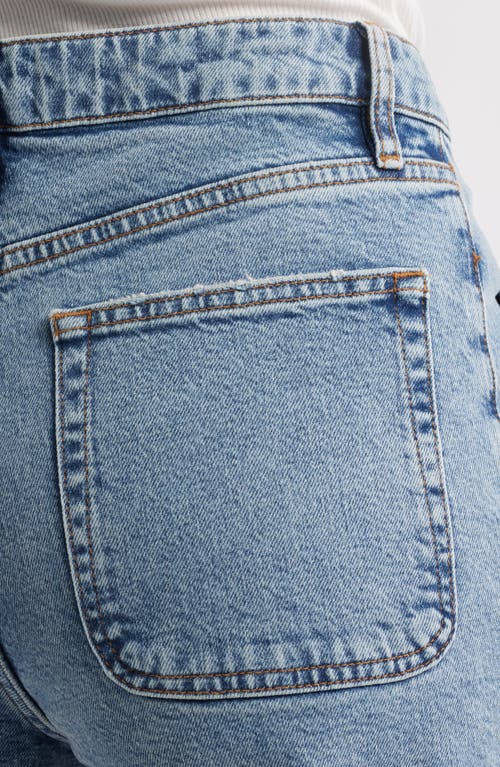 Shop Frame The Modern Pocket Wide Leg Jeans