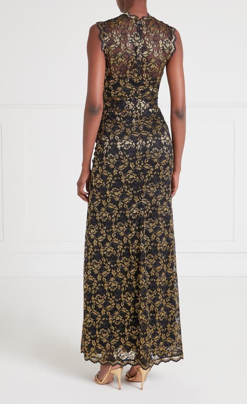 Temperley London Orris Sleeveless Gown In Multi