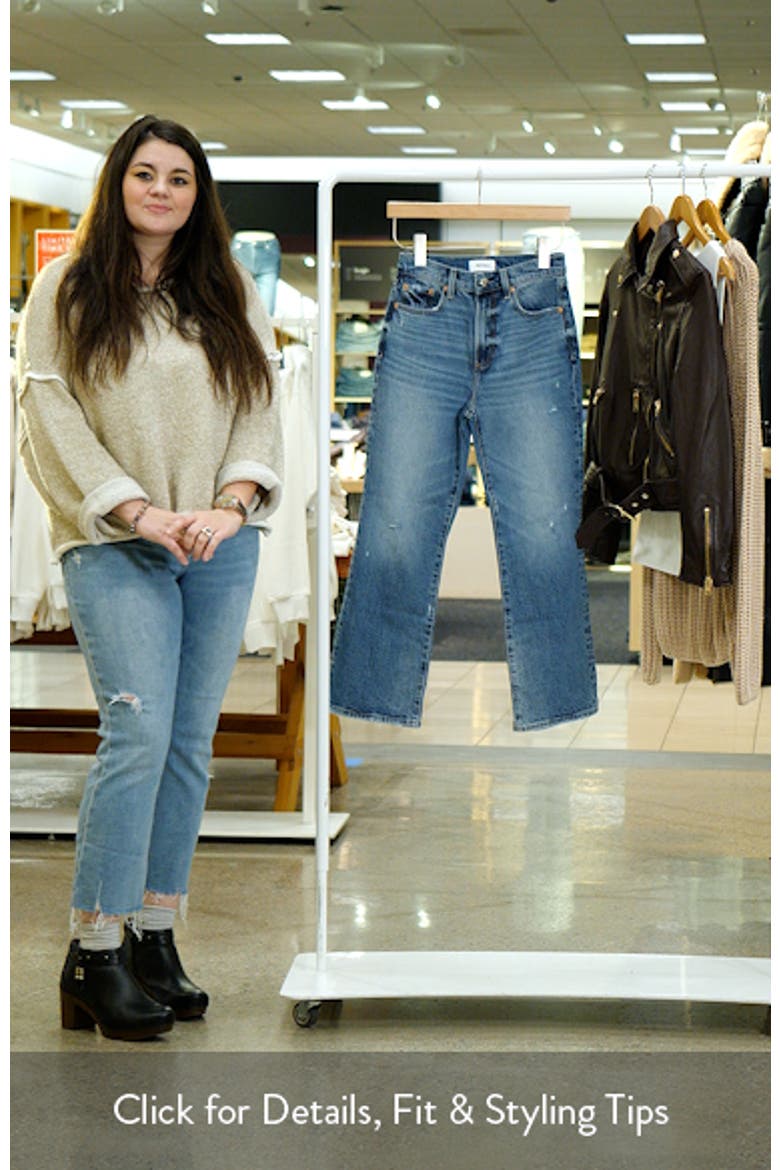 Ally Crop Flare Jeans video