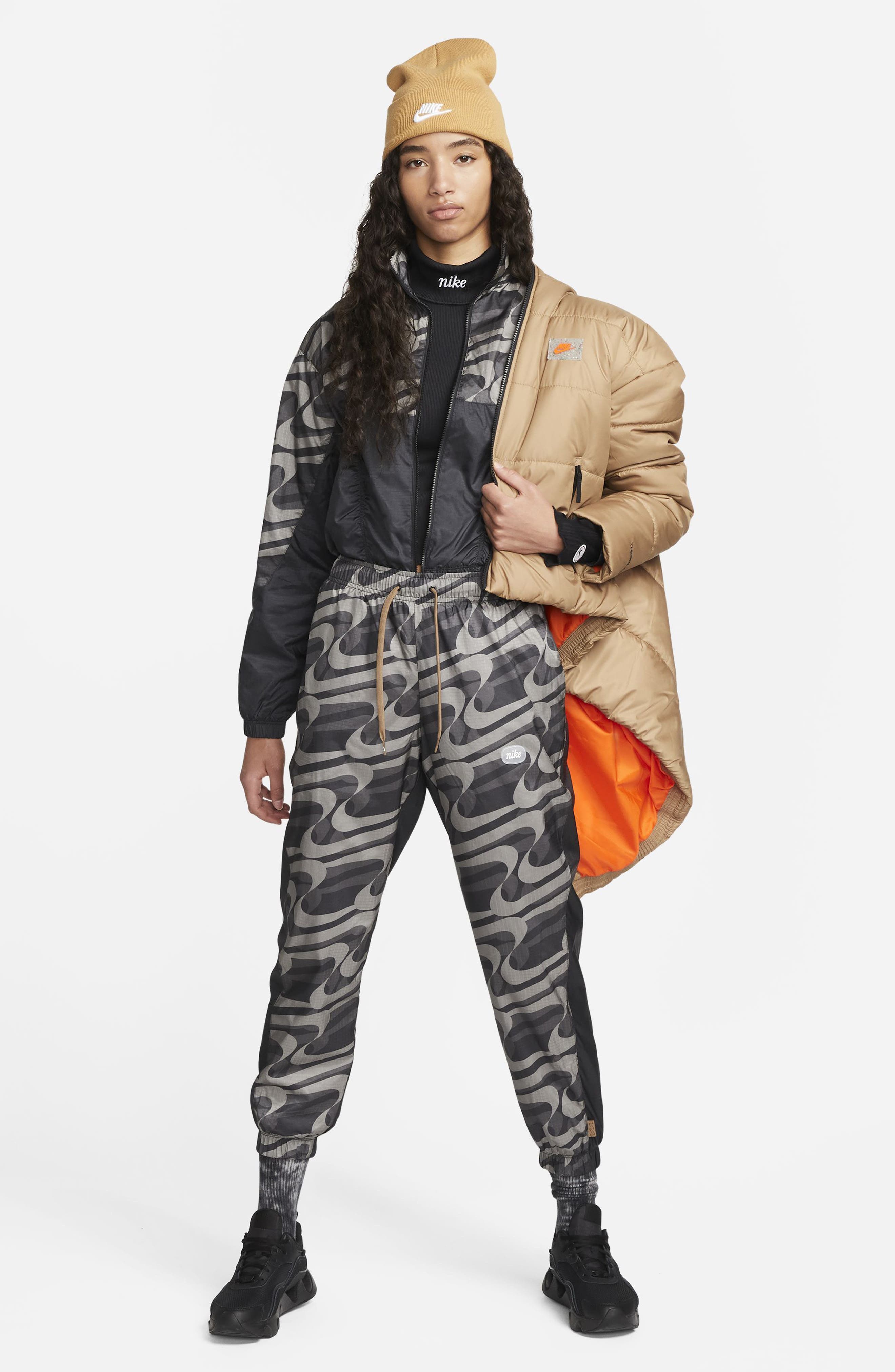 icon clash woven pants