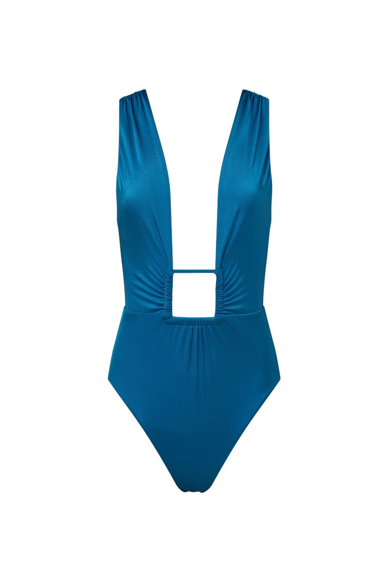 Elise One Piece, Alternate, color, MYKONOS BLUE