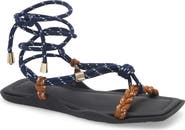 FLOWZE Lace-Up Ropes Water Repellent Slide Sandal
