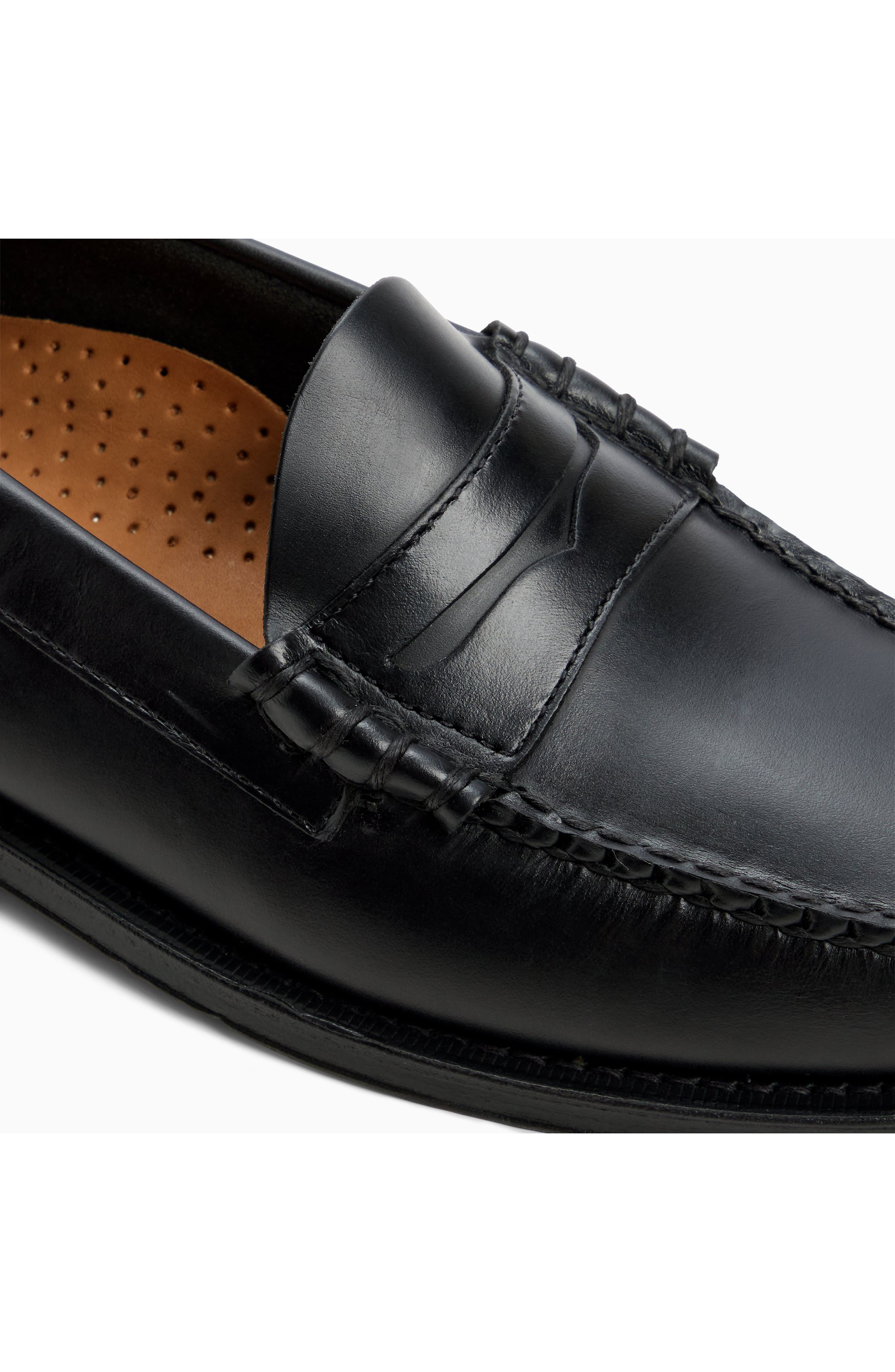 Larson Weejuns® Penny Loafer, Alternate, color, OPEN BLACK