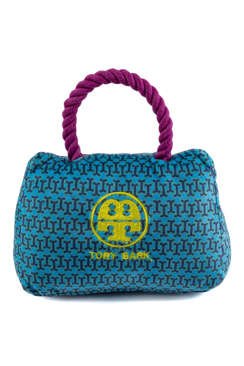 Tory Bark Dog Toy, Main, color, BLUE MULTI